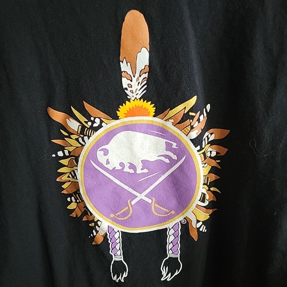 Buffalo Sabres Native American Honor Long Sleeved T-Shirt